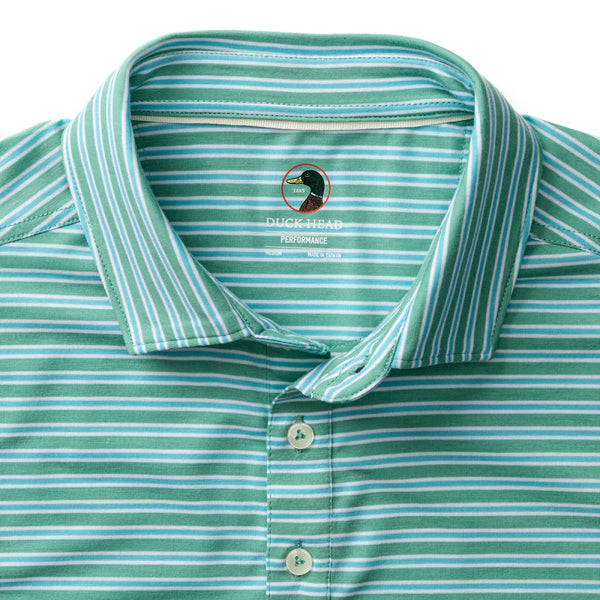 Summerford Performance Jersey Polo - Aspen Green