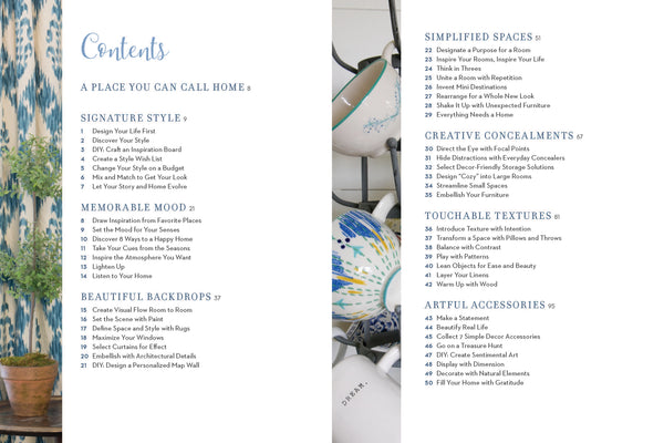 Simply Home, Book - Home