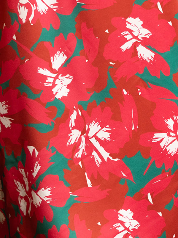 Quinn Top | Pretty Poinsettias