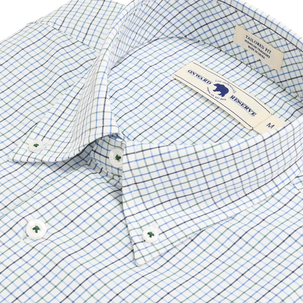 Barrel Tailored Fit Performance Shirt - Smoke Pine