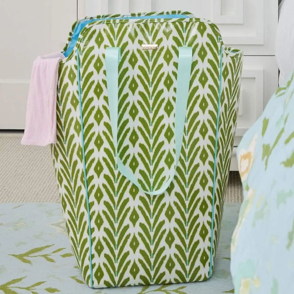 Petite Frond Green Laundry Bag