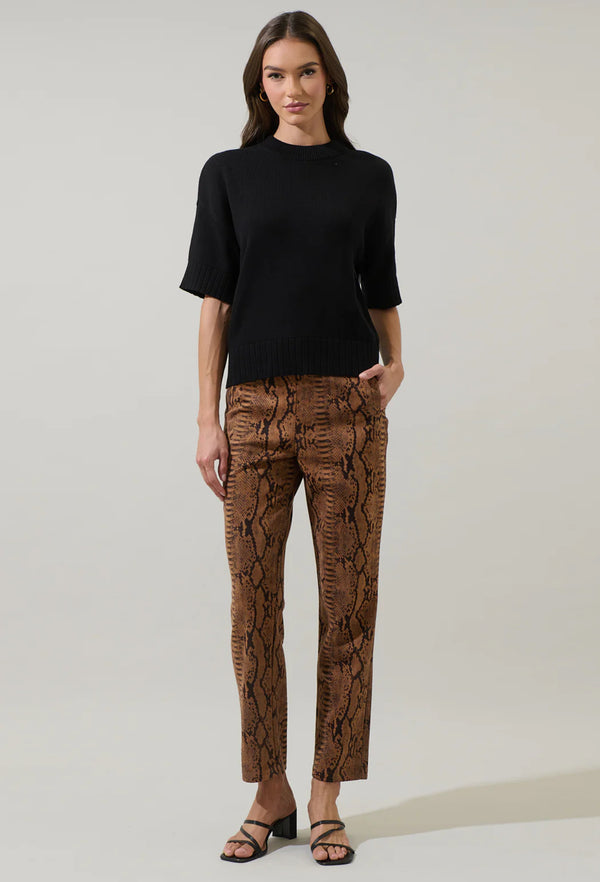 Novah Drop Shoulder Sweater Top