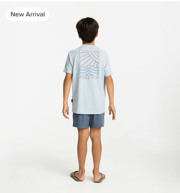 Boys' Breeze Short - Pacific Blue