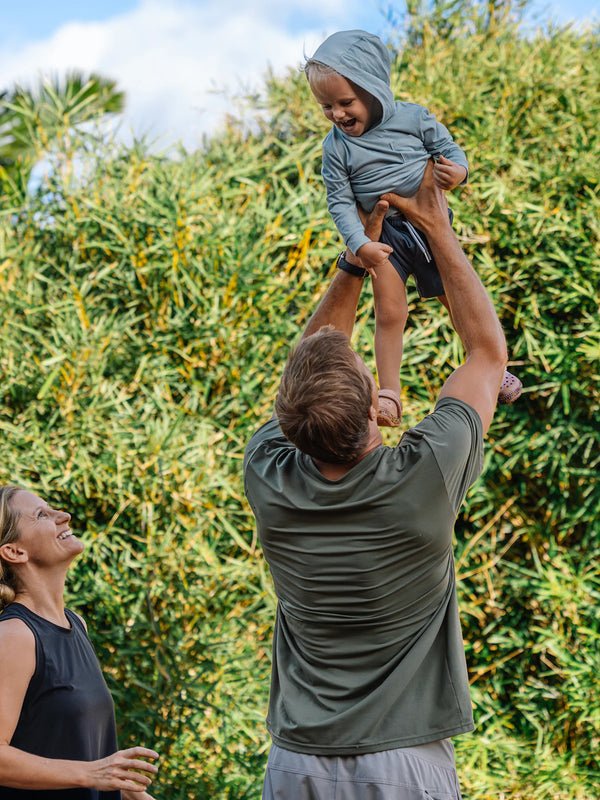 Men's Elevate Lightweight Tee - Stormy Sea