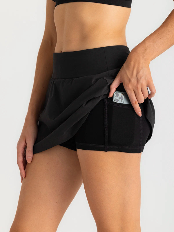 Women's Bamboo-Lined Active Breeze Skort – 13"