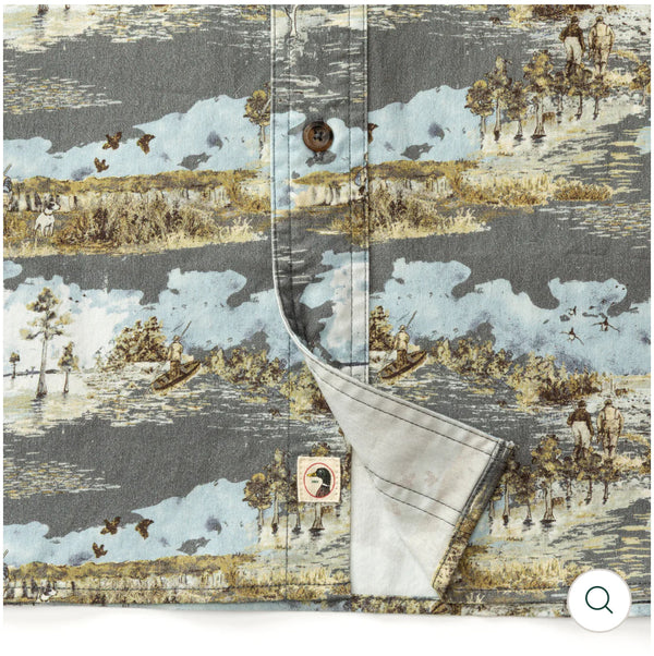 Woodland Shooting Shirt - Sedona Sage Print