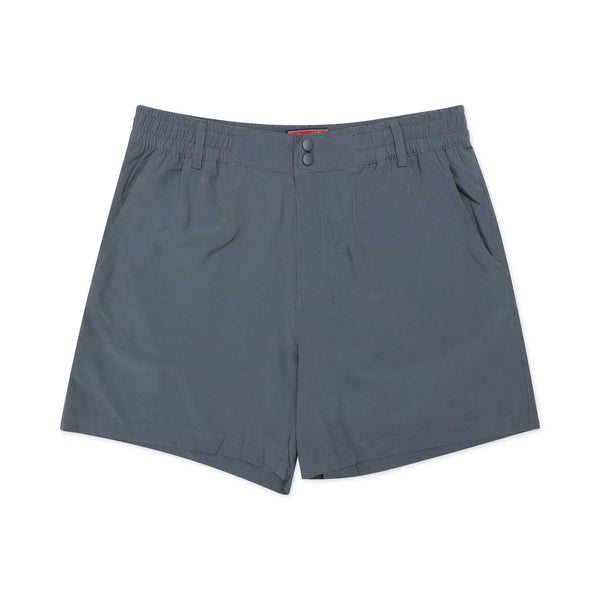 Everyday Short - River Rock Grey - Classic Deer Camo Pocket 5.5”