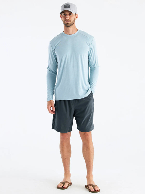 Men's Breeze Short – 8" Storm Cloud