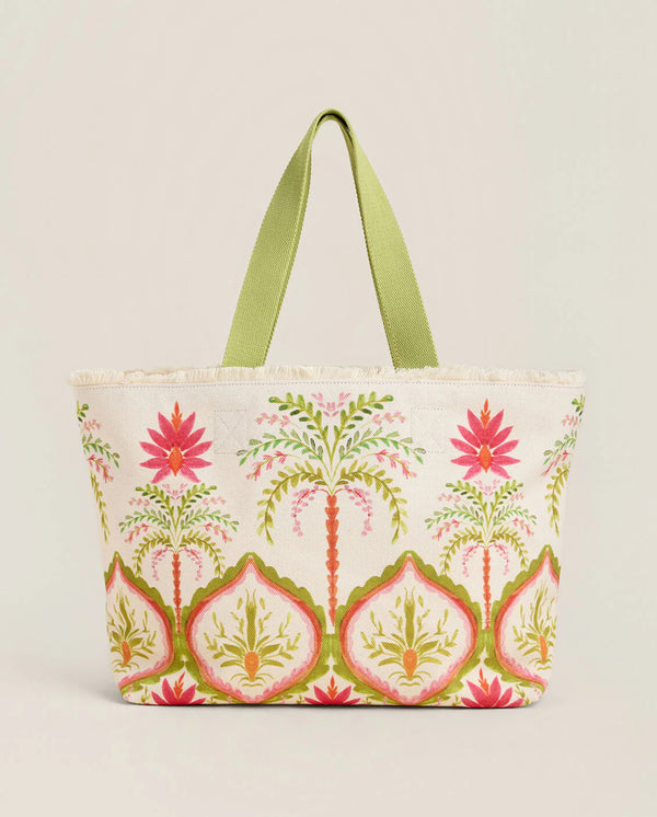 Beach Tote Castillo Floral Palms