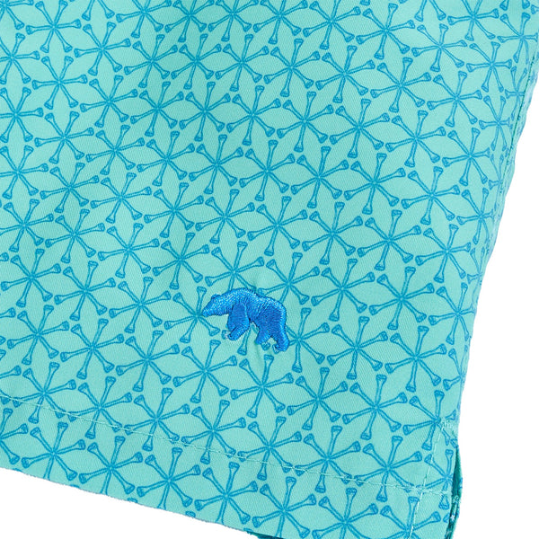 Out Of Office Swim Trunk - Posy Green