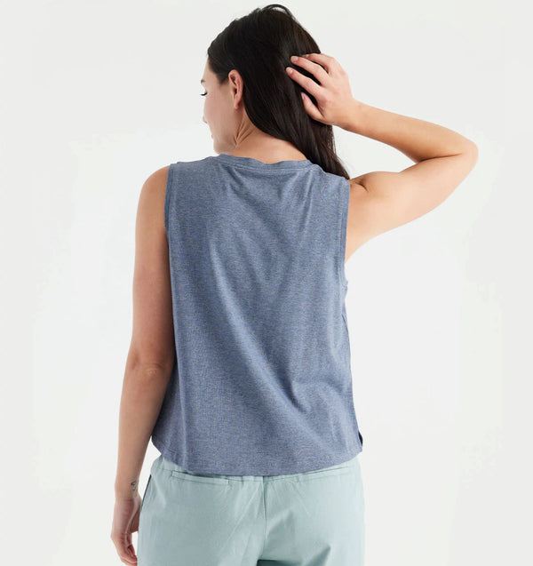 Women's Bamboo Current Tank Stonewash