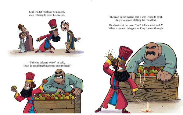 The King Who Found His Self-Control Book - Kids