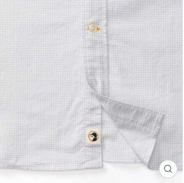 Cotton Oxford Sport Shirt
Mason Plaid - Tan