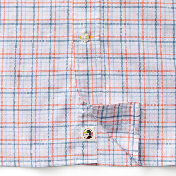 Cotton Oxford Sport Shirt - Coral