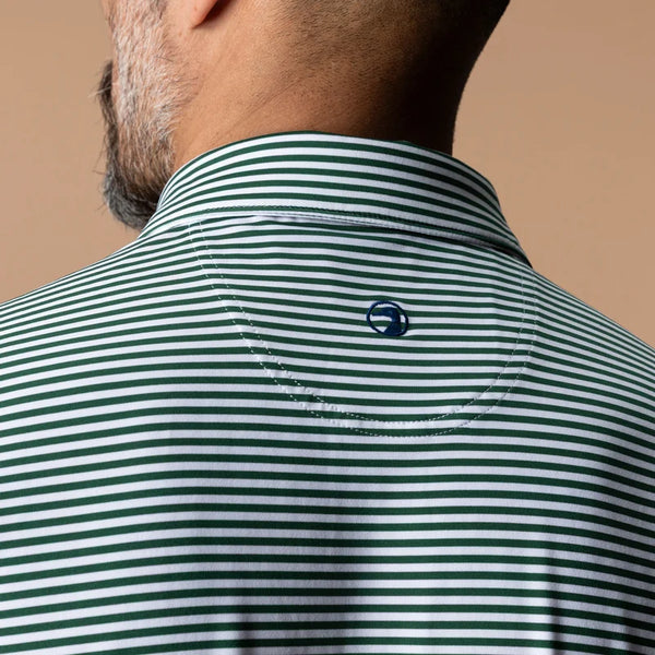Long Drive Performance Polo - Hunter Green
