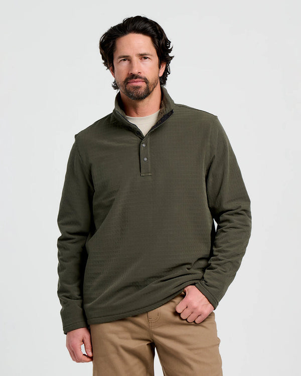 Men's Downvalley Quarter Zip - Dark Forest