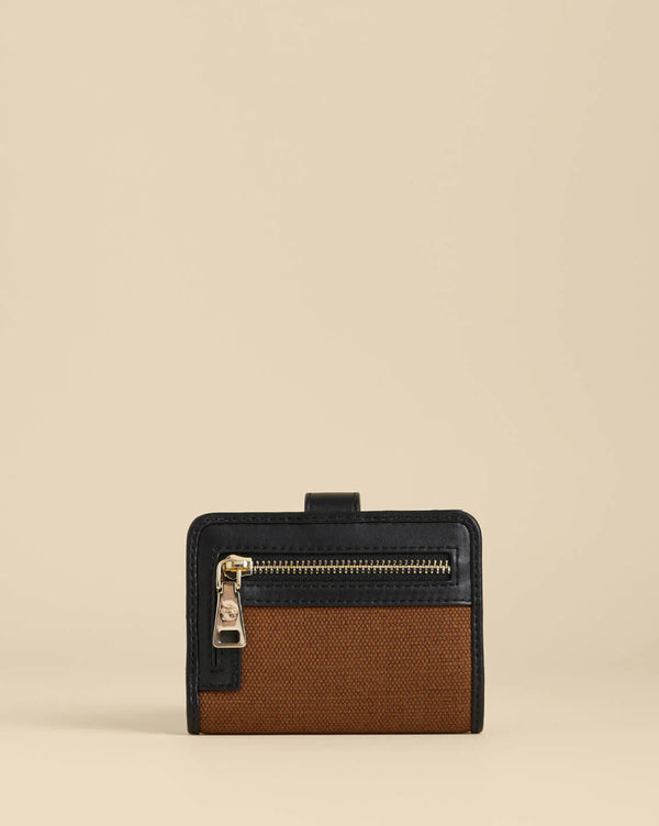 Sable League Mini Wallet Toffee/Black