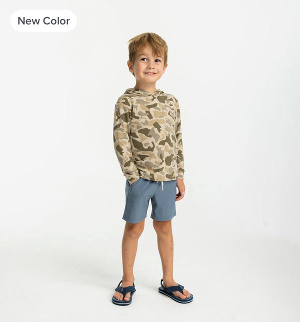 Toddler Breeze Short - Pacific Blue