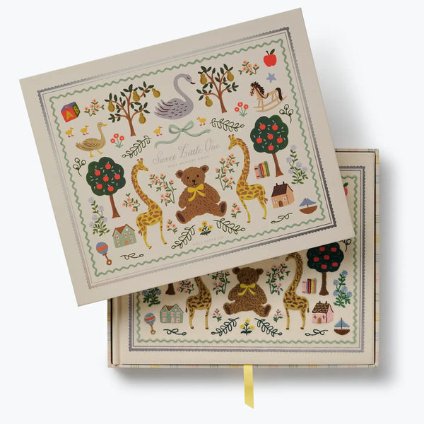 Storybook Embroidered Baby Book