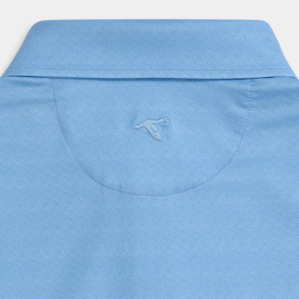 Aqua Rope Work Printed Performance Polo