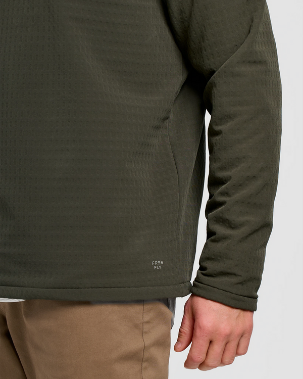 Men's Downvalley Quarter Zip - Dark Forest