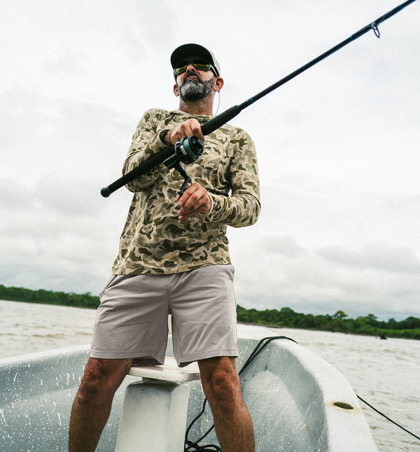 Men's Breeze Short – 8" CEMENT