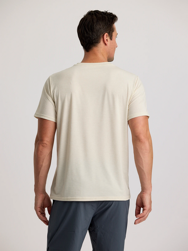 Men's Elevate Lightweight Tee: Heather Birch
