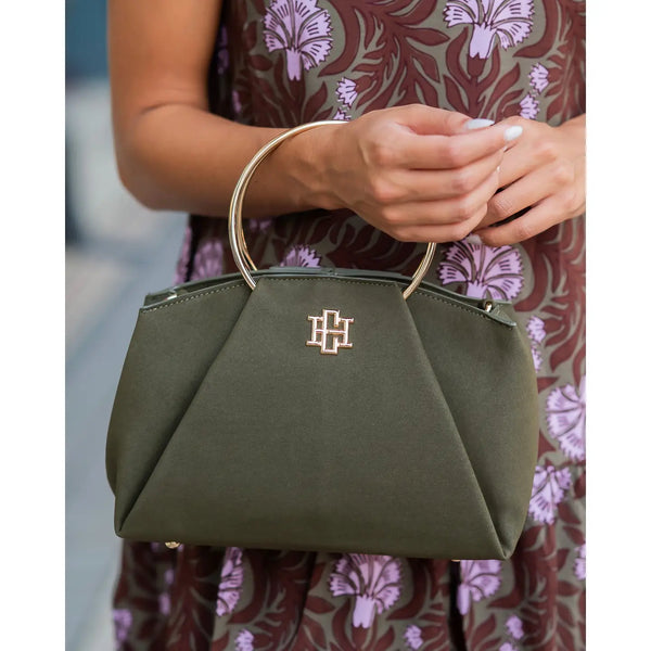 Brooks Bag with Rings Olive S