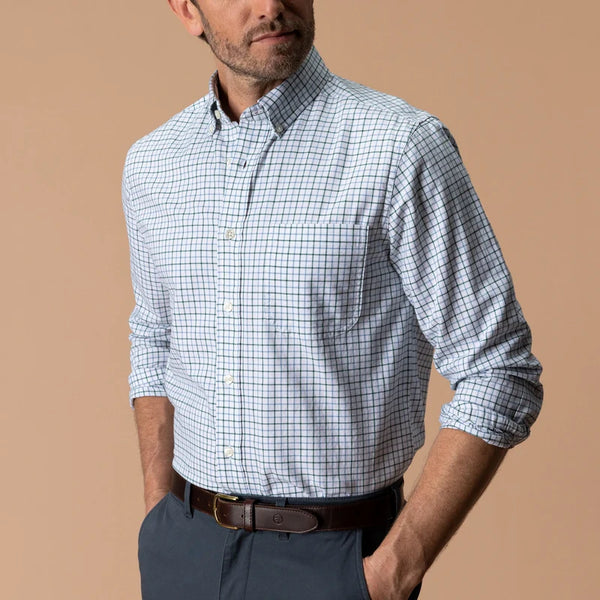 Cotton Oxford Sport Shirt - Hunter Green