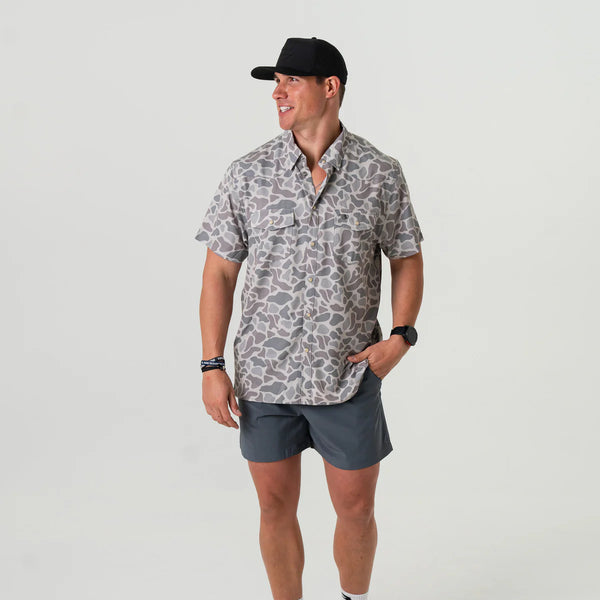 Performance Western Shirt - Classic Deer Camo