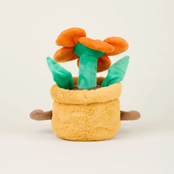 Orange Flower Pot Warmies