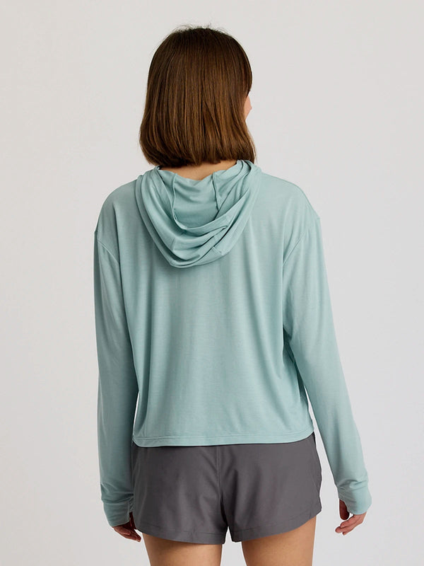 Women's Elevate Lightweight Hoodie: Ocean Mist