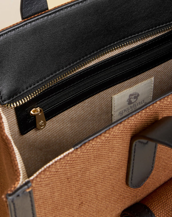 Sable Tally Tote Toffee/Black