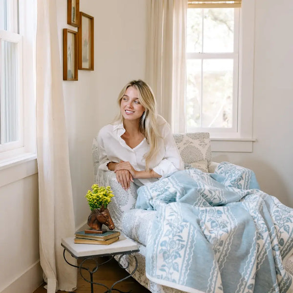 Clara Stripe Blanket
