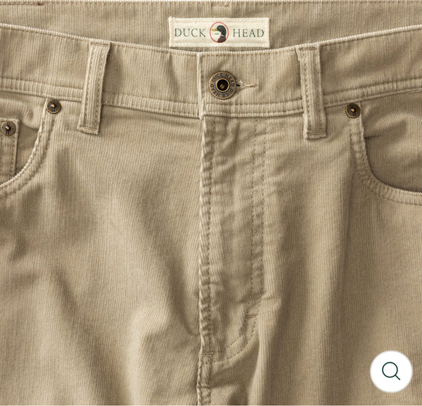 Holston Corduroy Five-Pocket KHAKI