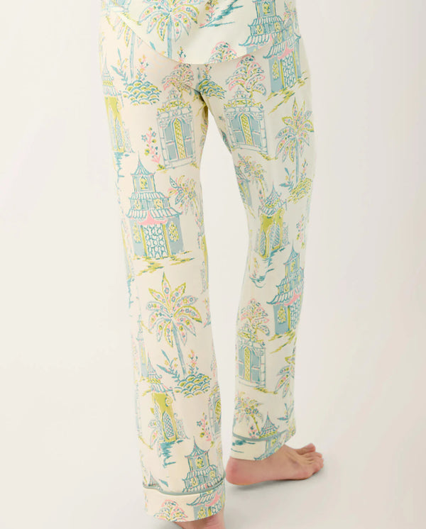 Pajama Pant Flagler Teal