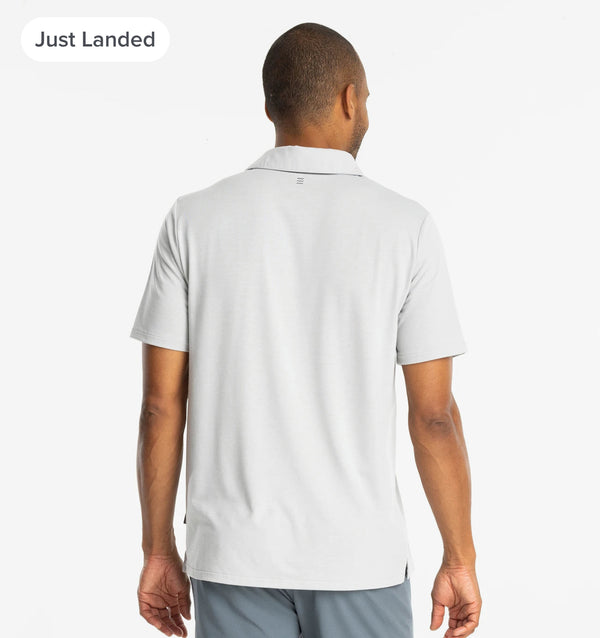 Men's Elevate Polo - Aspen Grey