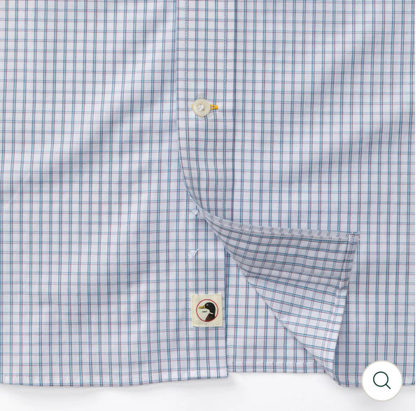 Performance Poplin Sport Shirt
Casey Plaid Violet Quartz