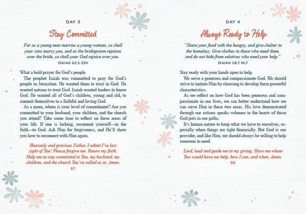 3-Minute Daily Devotions For Moms