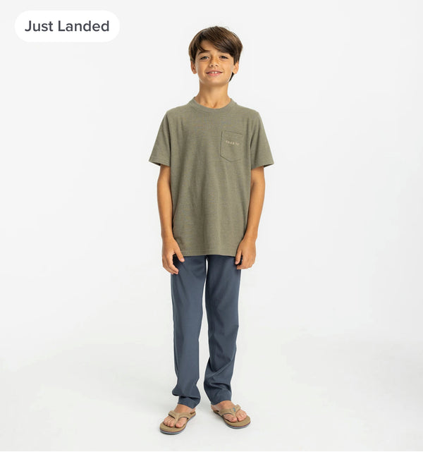 Youth Redfish Camo Pocket Tee