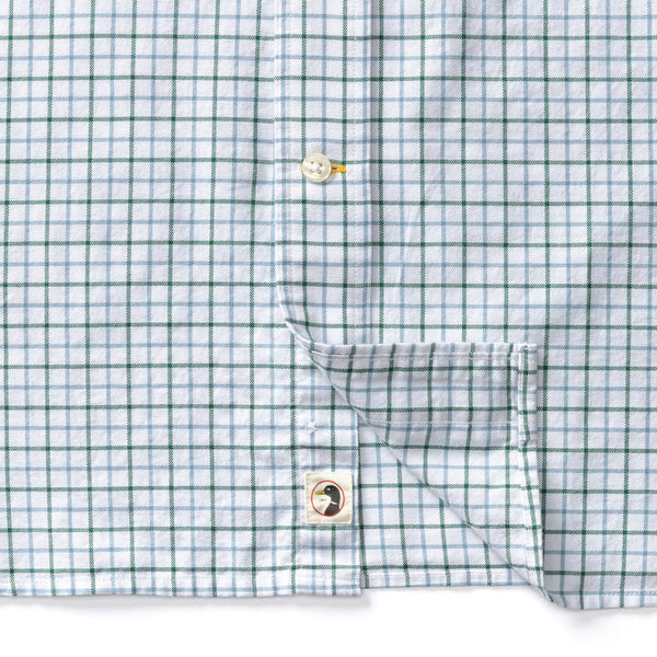 Cotton Oxford Sport Shirt - Hunter Green