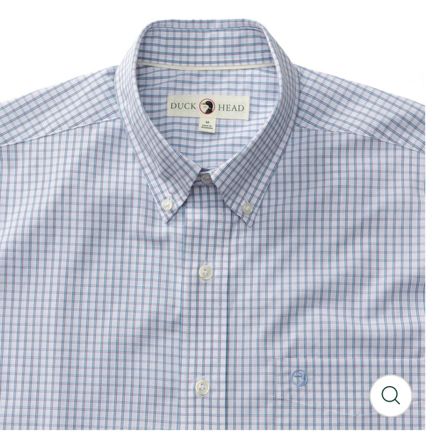 Performance Poplin Sport Shirt
Casey Plaid Violet Quartz