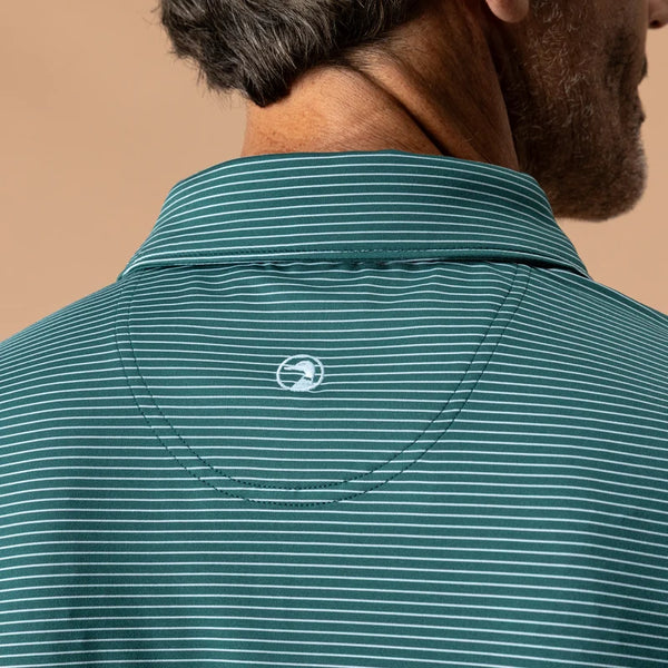 Long Drive Performance Polo - Midnight Teal