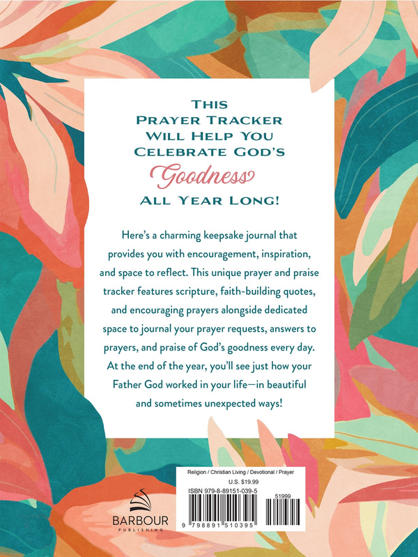A Year of God's Goodness:A Prayer & Praise Tracker For Women