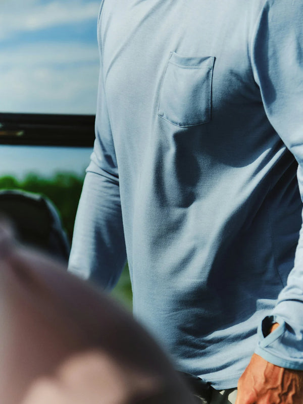 Men's Bamboo Lightweight Hoodie - Last Light