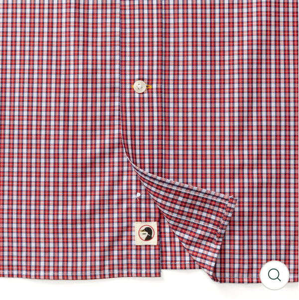 Performance Poplin Sport Shirt
Coker Plaid Red