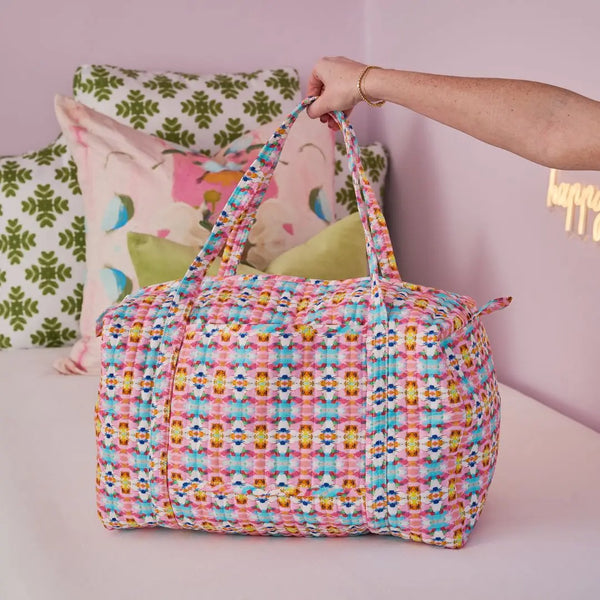 Sumner Pink Weekender Duffle Bag