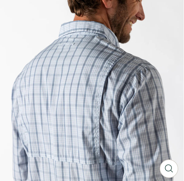 Performance Poplin Guide Shirt
Dover Plaid: Light Blue