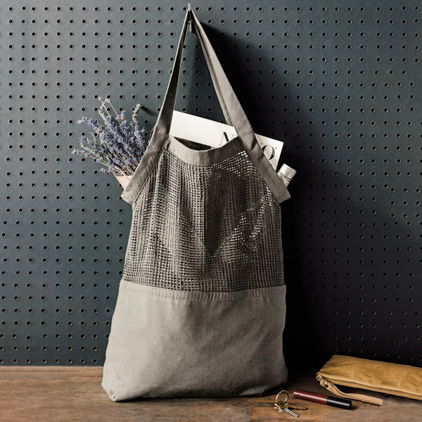 Dove Gray Mercado Tote Bag