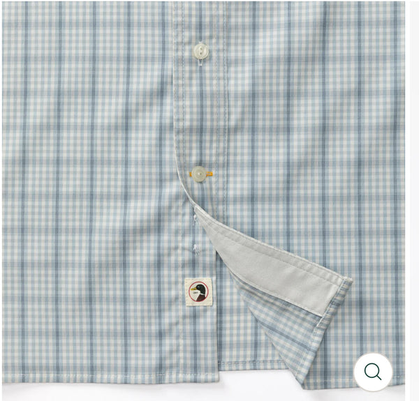 Performance Poplin Guide Shirt
Dover Plaid: Light Blue